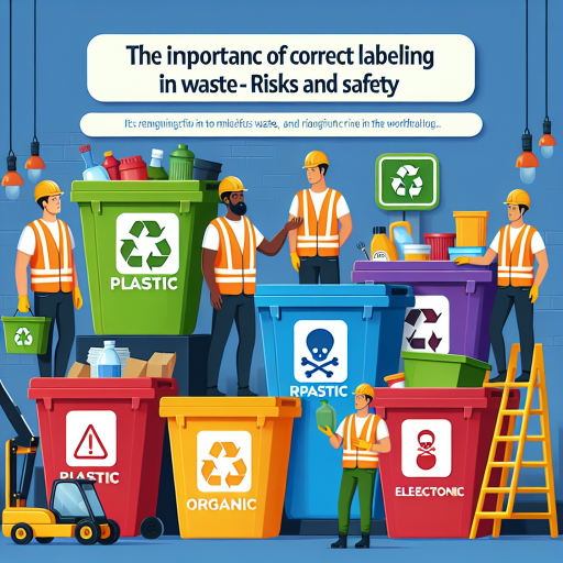 La importancia del etiquetado correcto en los residuos-Riesgos y Seguridad