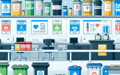 Tipos de Contenedores para RPBI: Guía Completa sobre su Uso Correcto en la Gestión de Residuos